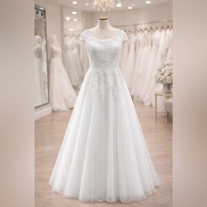 Allure Bridals Wedding Dress – Size 8 – New Without Tags